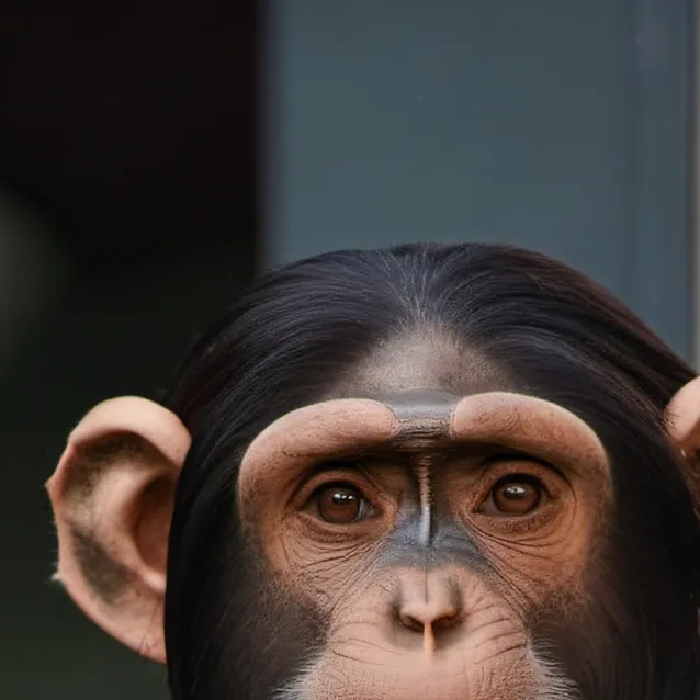 chat with ai character: smart chimp