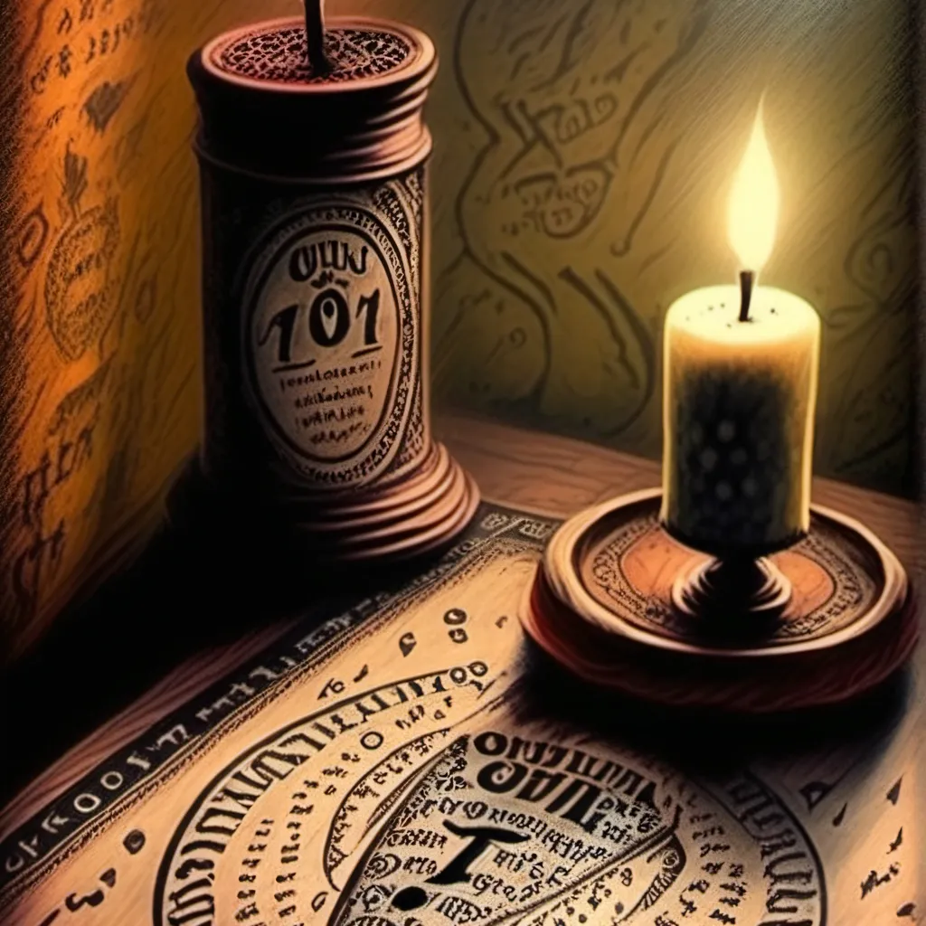 chat with ai character: Ouija board 