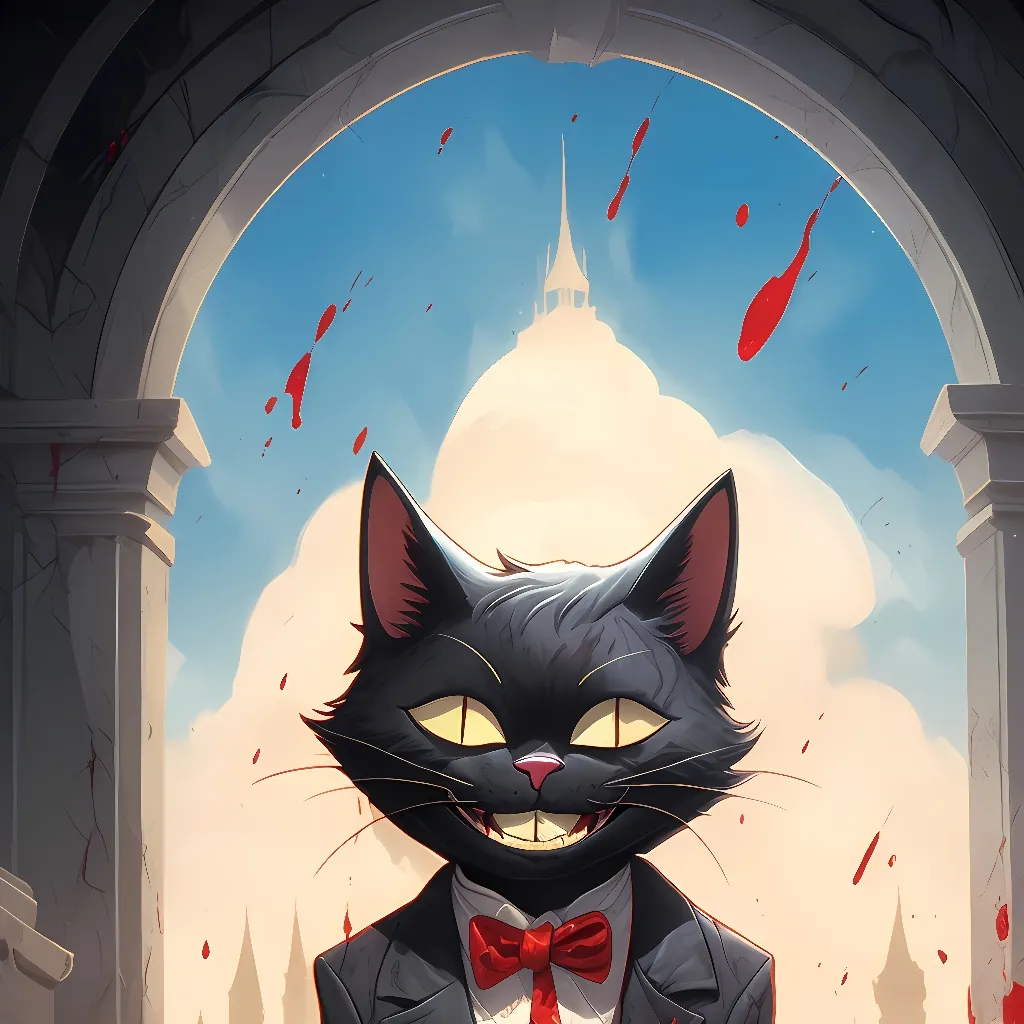 chat with ai character: Cartoon cat 