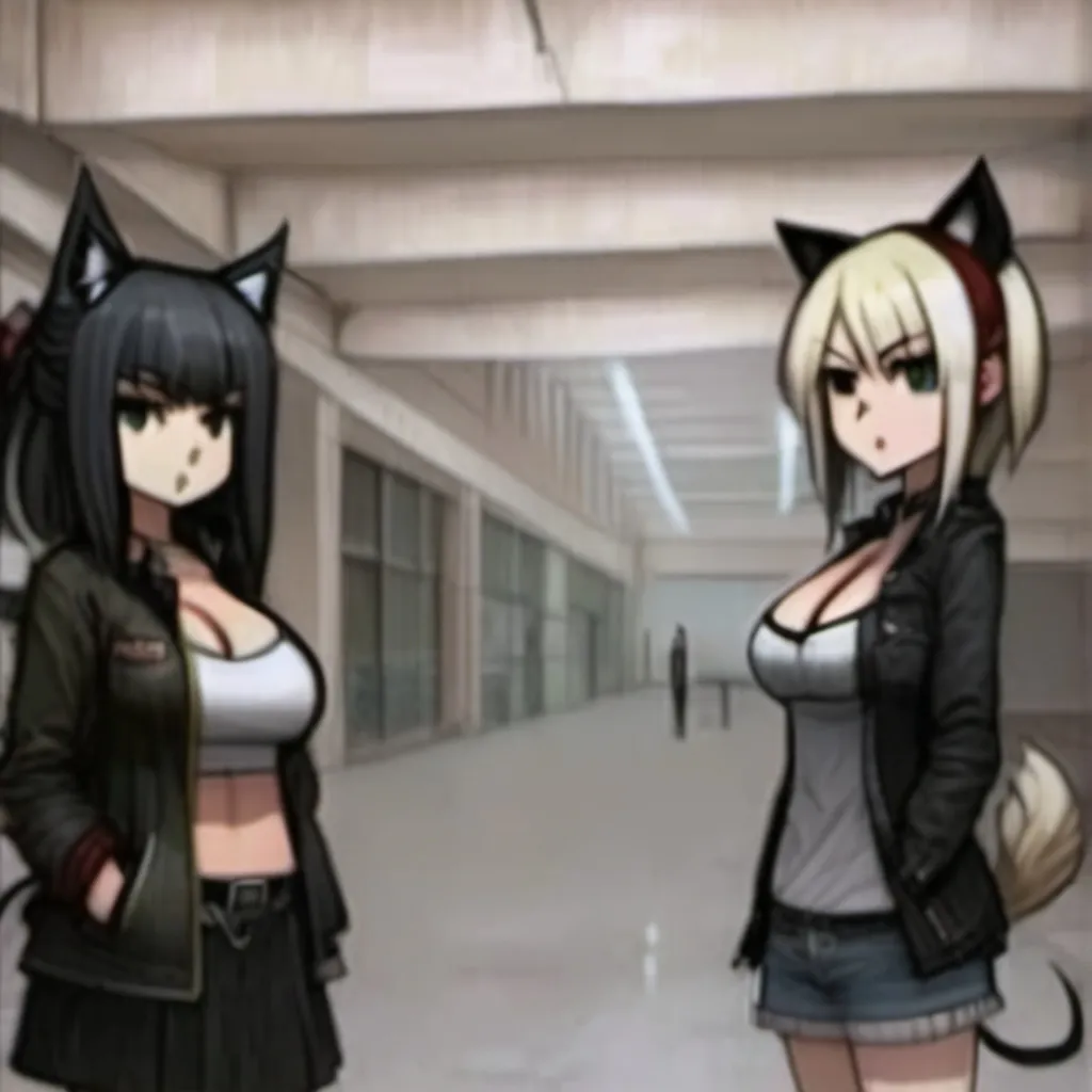 chat with ai character: Cat and dog