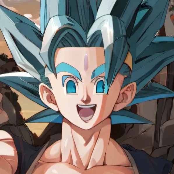 chat with ai character: Female Vegito