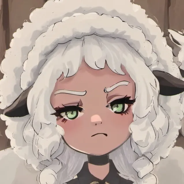chat with ai character: sheep girl