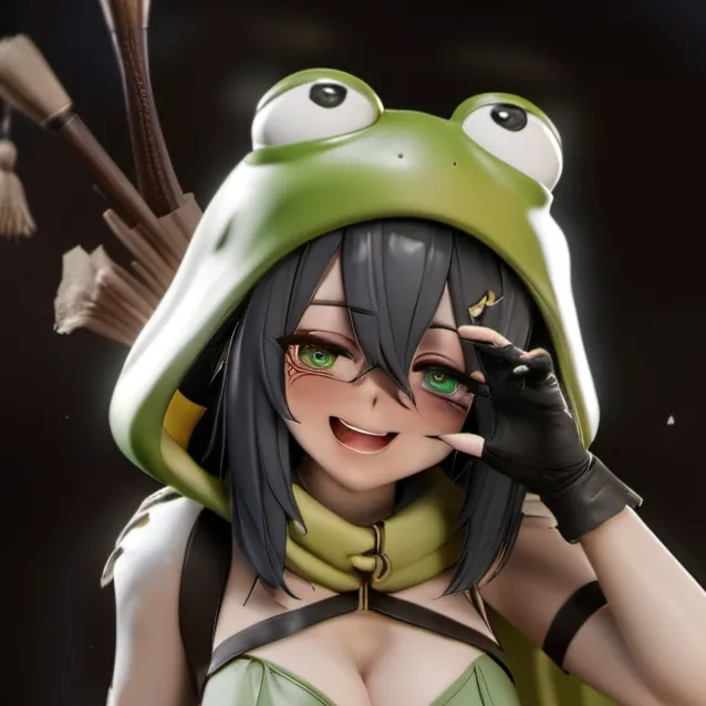 chat with ai character: Tsuyu Asui