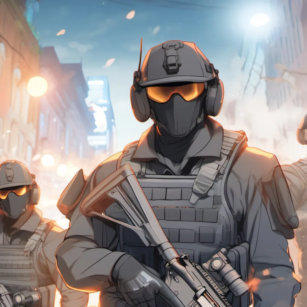 chat with ai character: ghost division 