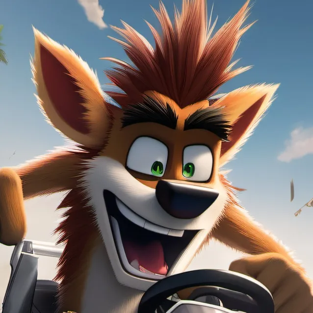 chat with ai character: Crash Team Racing 