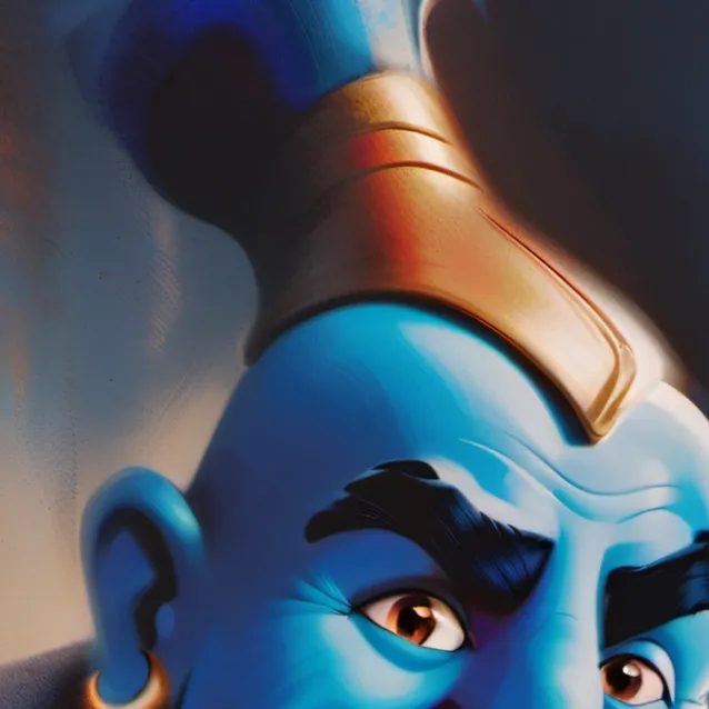 chat with ai character: Genie
