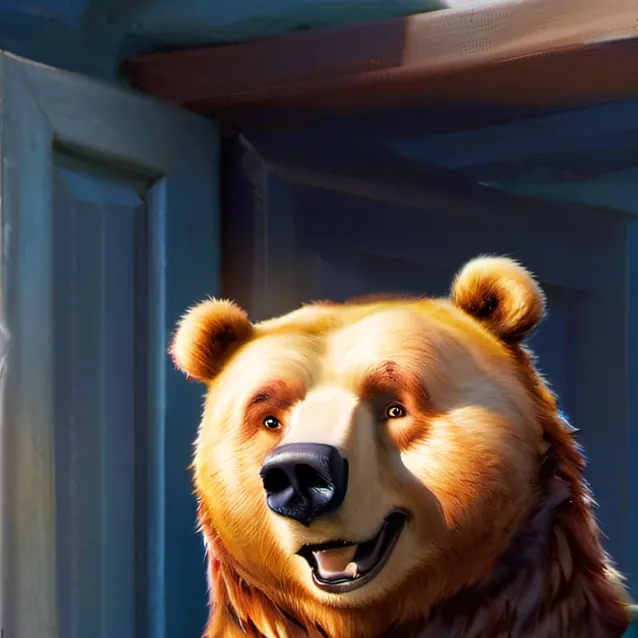chat with ai character: Bear