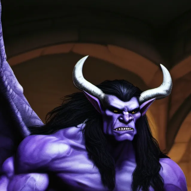 chat with ai character: Goliath
