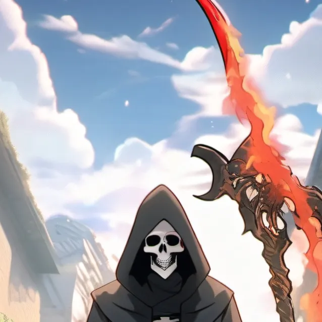 chat with ai character: grim