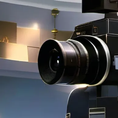 chat with ai character: camera woman