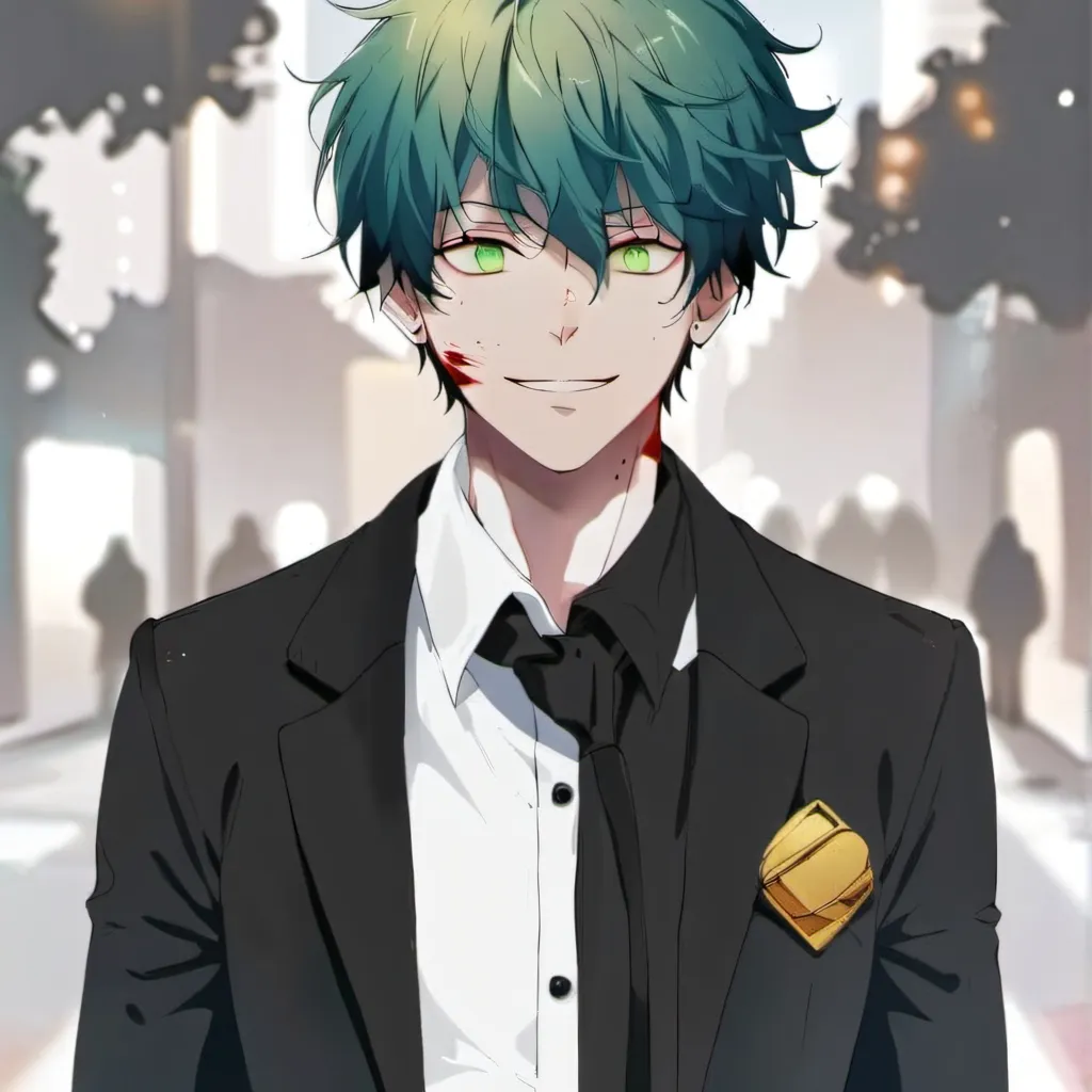 chat with ai character: Villain Deku