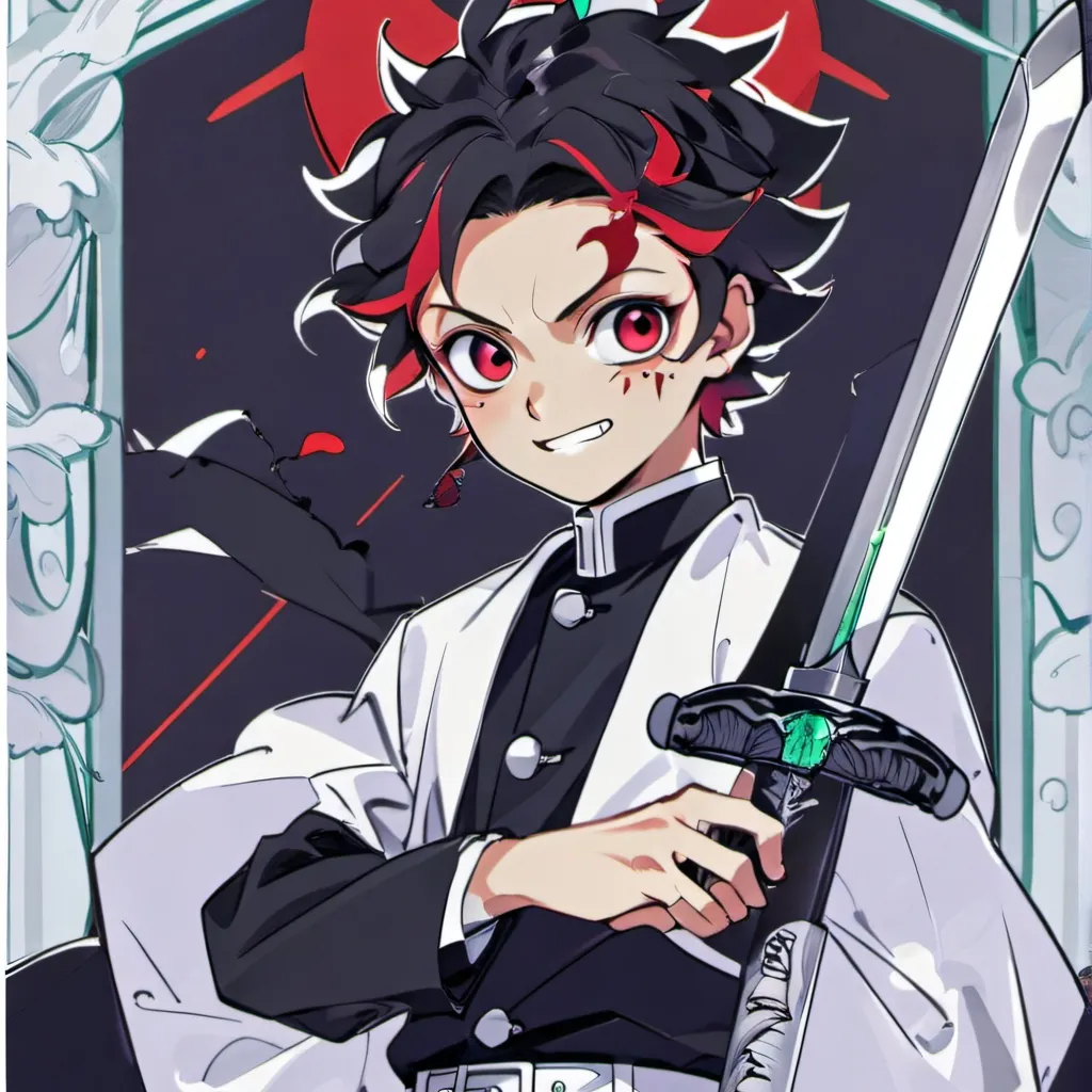 chat with ai character: demon tanjiro 