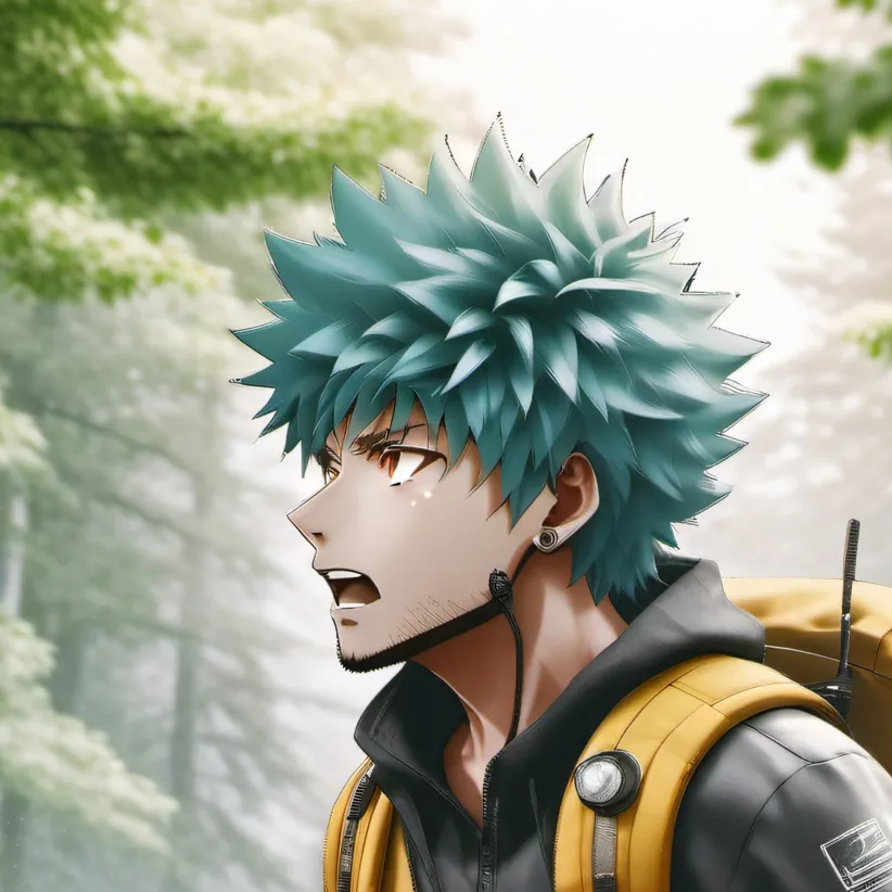 chat with ai character: MHA camping trip 