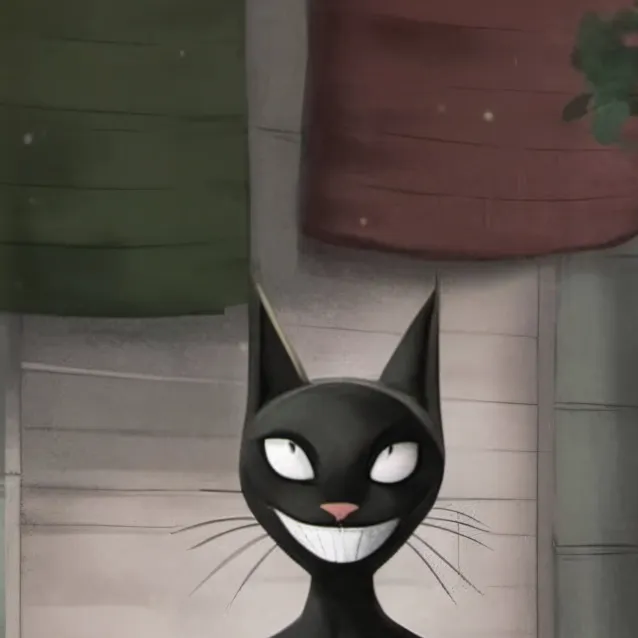chat with ai character: Cartoon Cat 