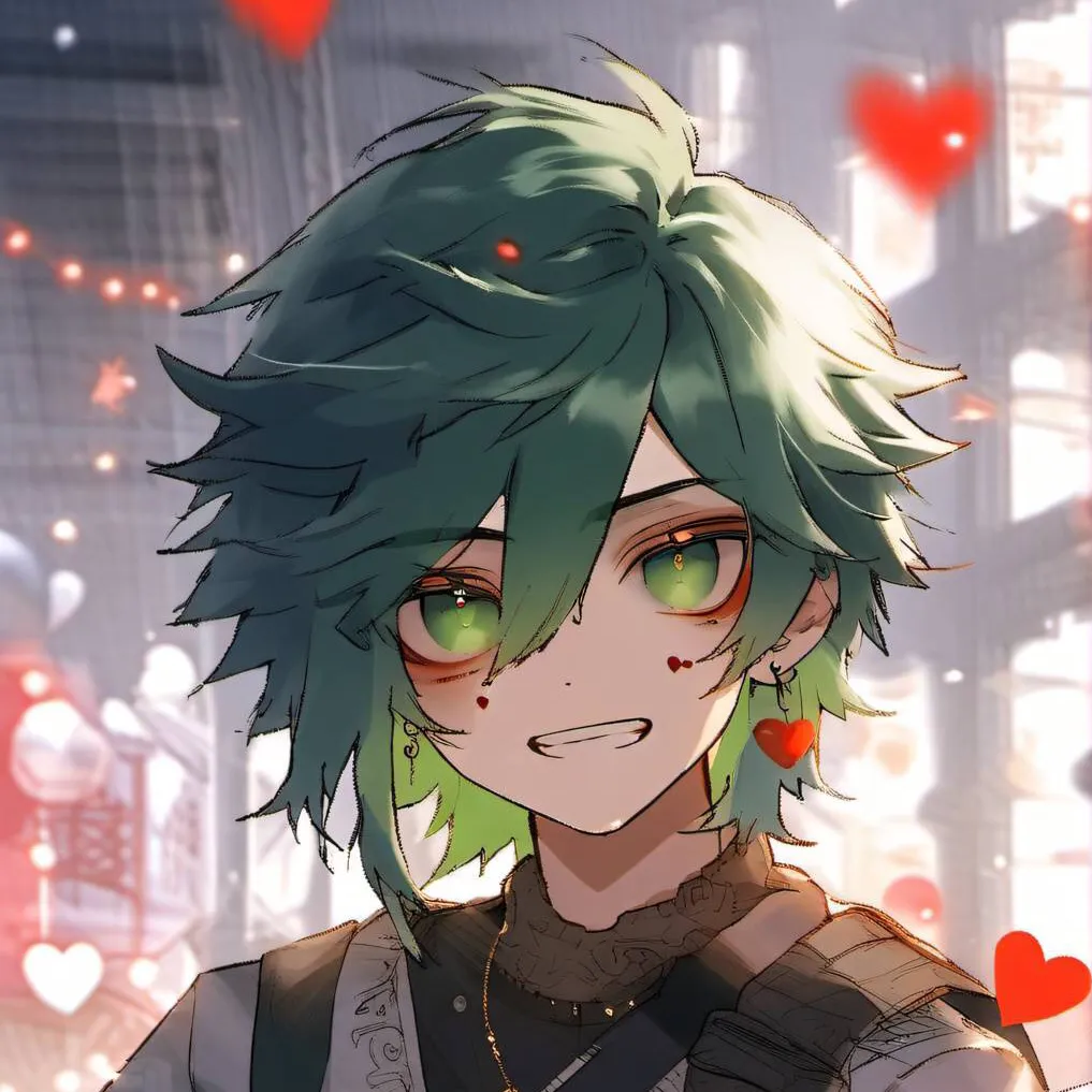 chat with ai character: Villain deku