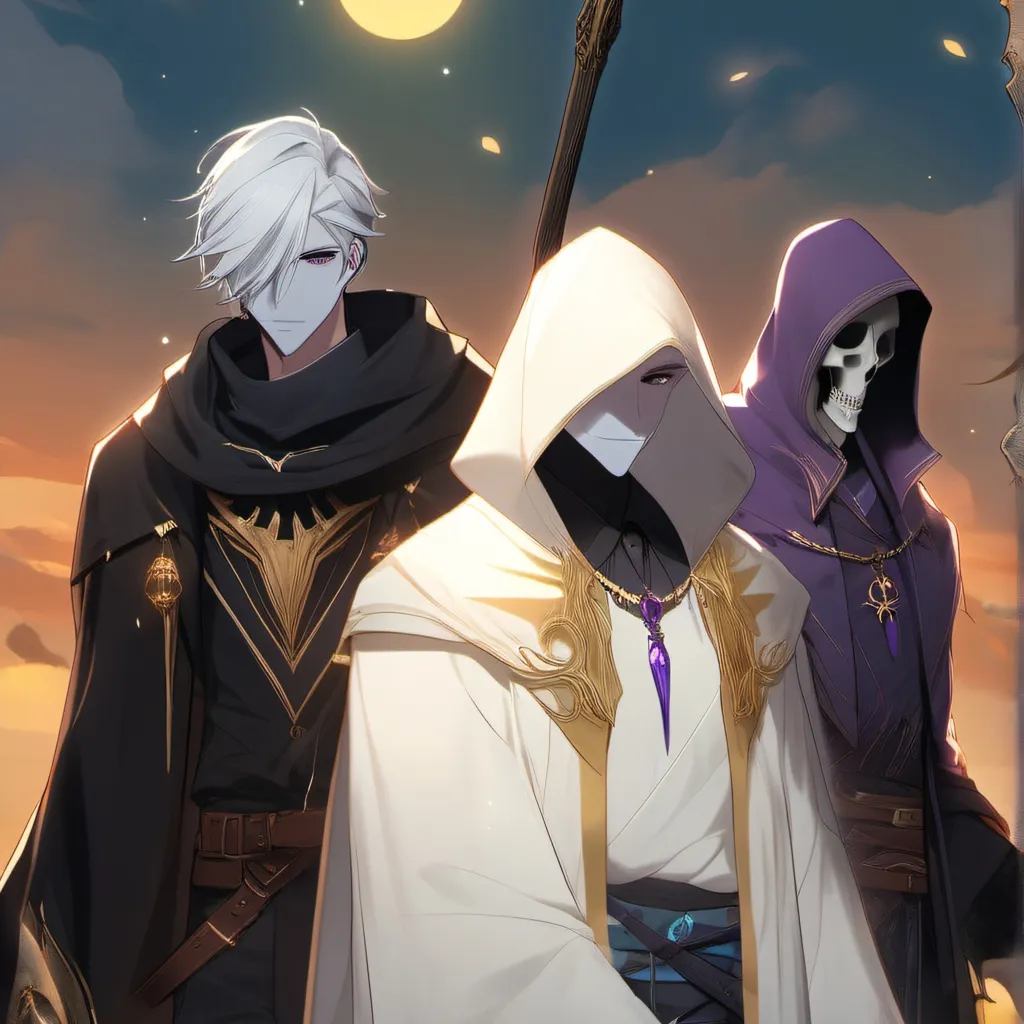 chat with ai character: Sol, Pawn, Rune.
