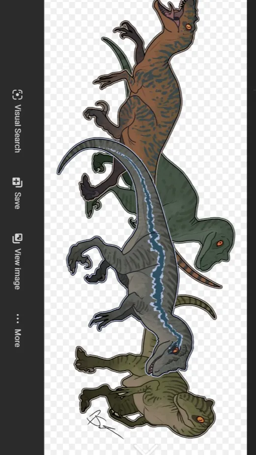 ai character: Blue's Raptor Pack background