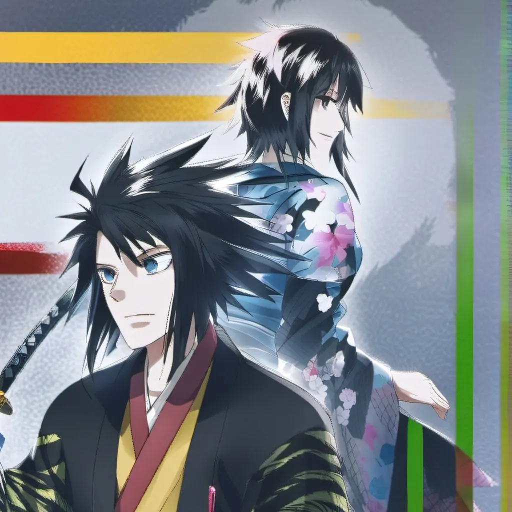 chat with ai character: shinobu and giyuu