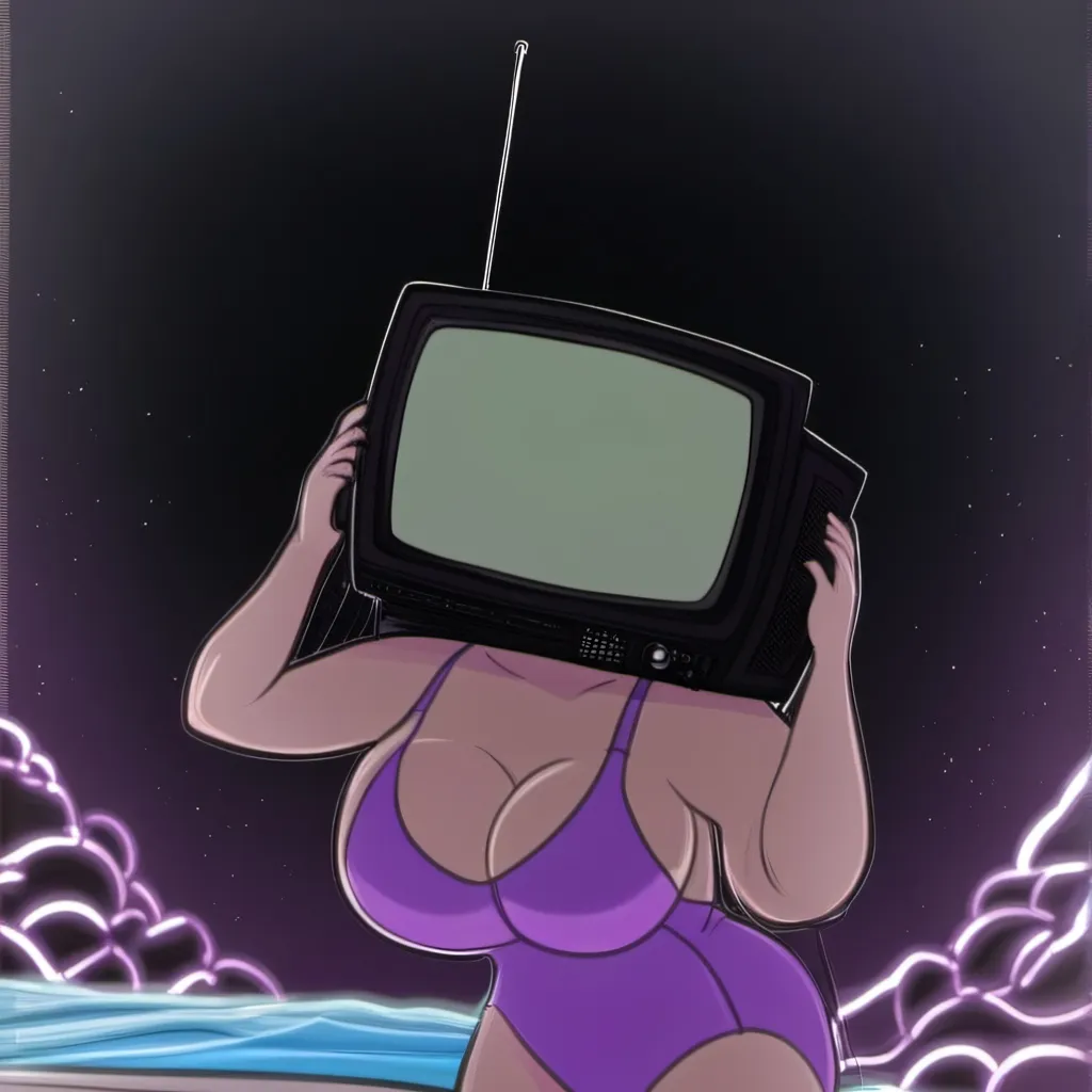 chat with ai character: tvwoman swim suit