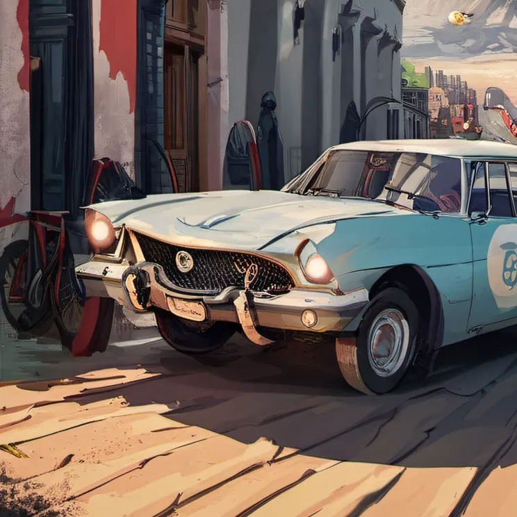 chat with ai character: car