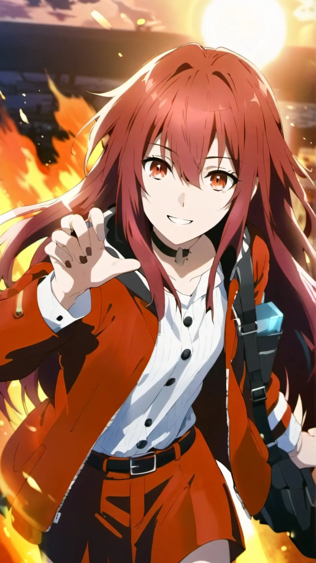ai character: Fora background