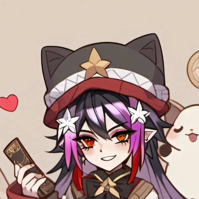 chat with ai character: 6arelyhuman chibi 