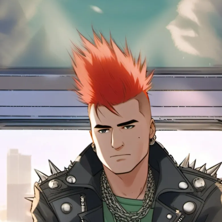 chat with ai character: Punk on the Bus