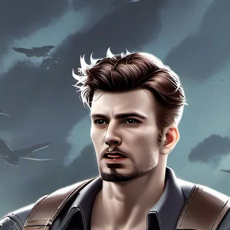 chat with ai character: Captain America :}