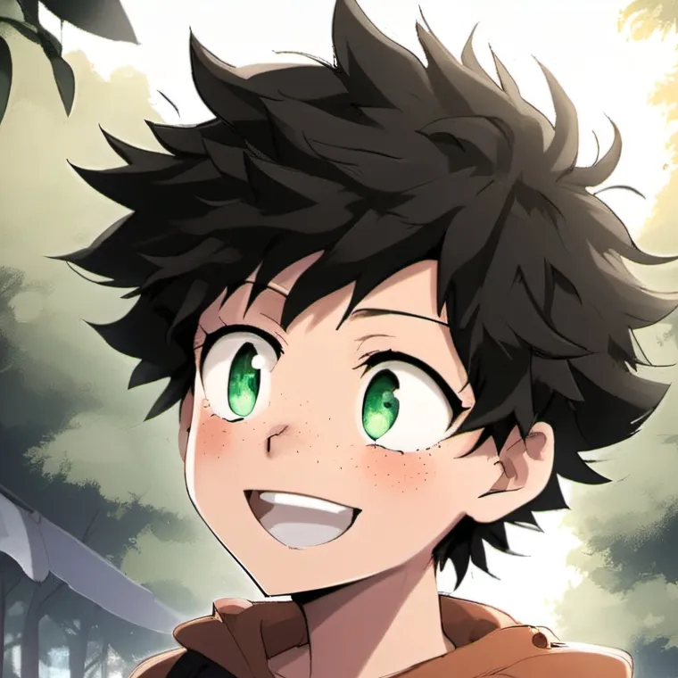 chat with ai character: Izuku Midoriya