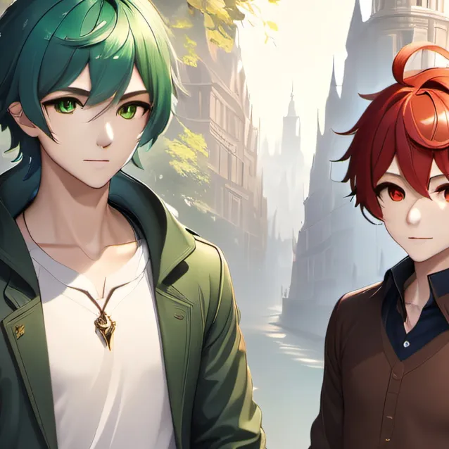 chat with ai character: Diluc and Venti