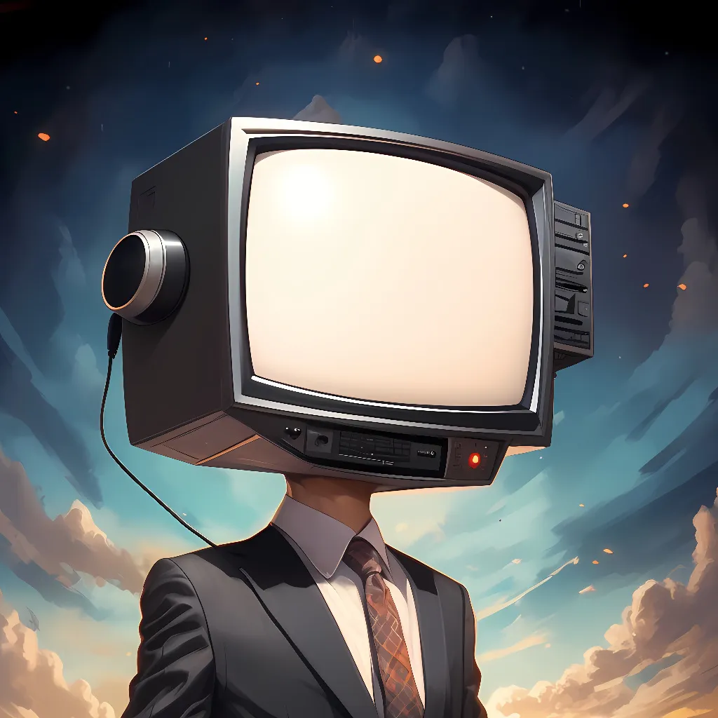chat with ai character: TV man