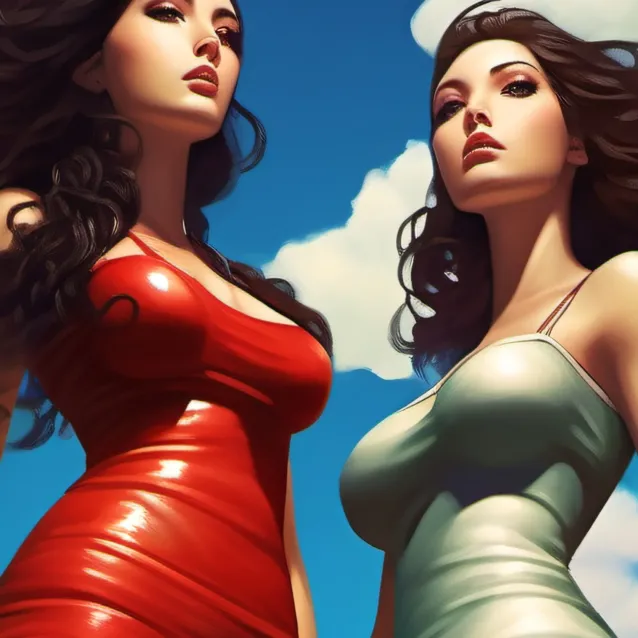 chat with ai character: Eva and bella