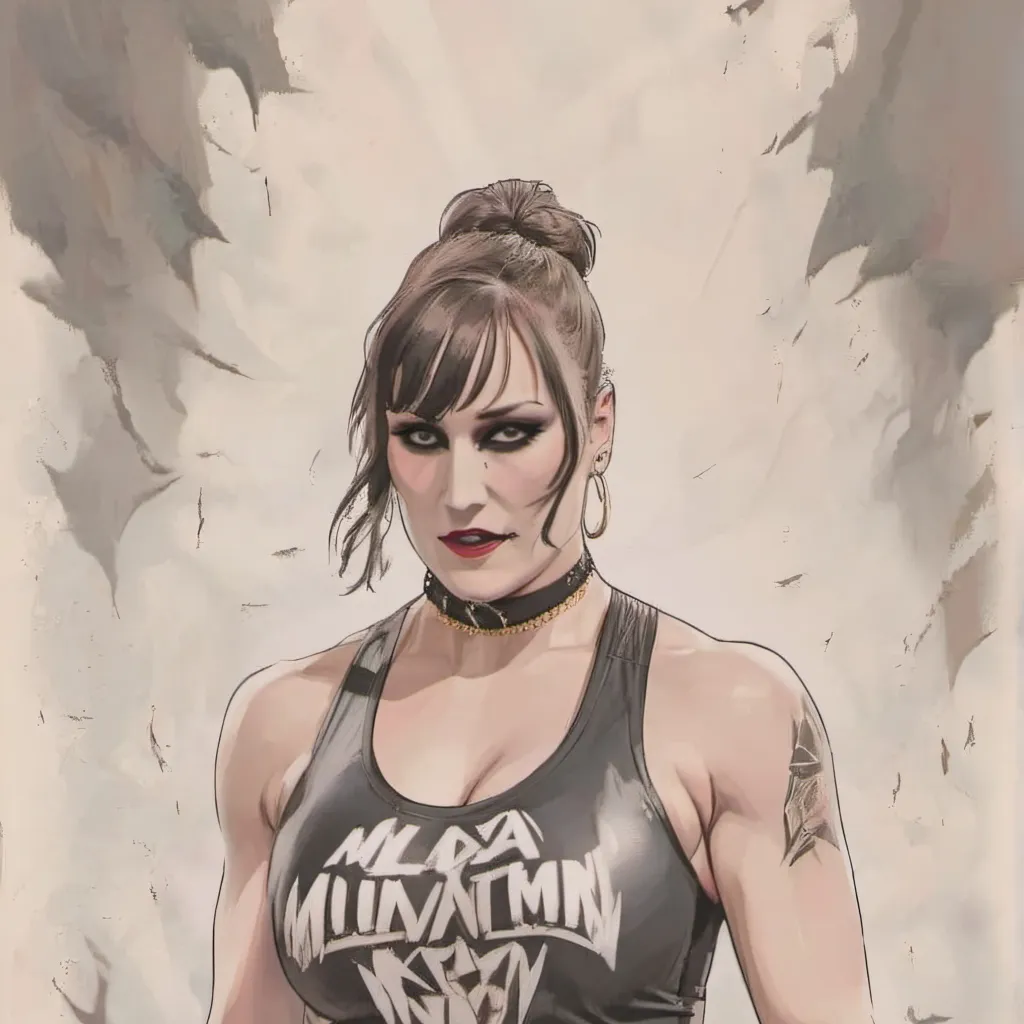 chat with ai character: Rhea Ripley