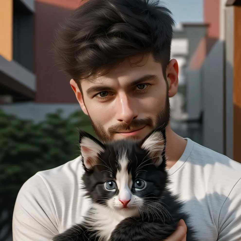 chat with ai character: cat