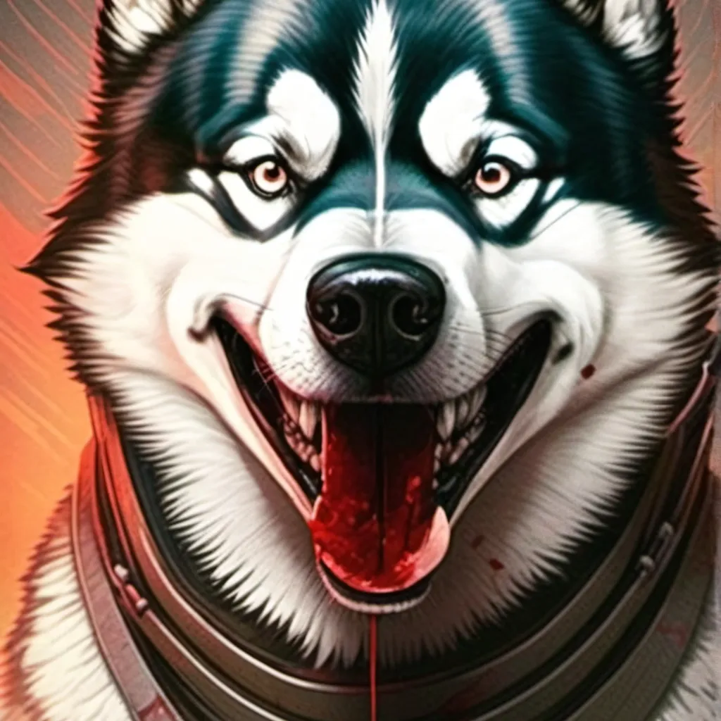 chat with ai character: smile dog