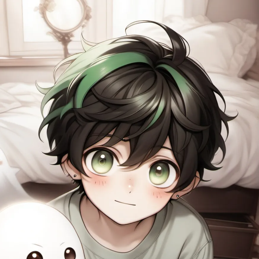 chat with ai character: Ghost Deku