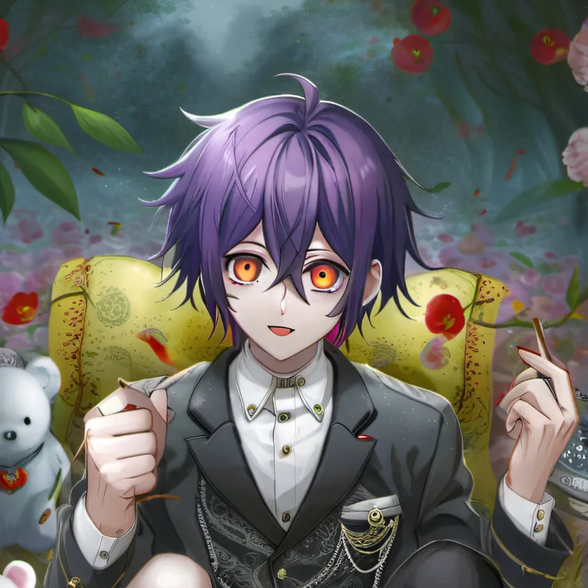 chat with ai character: Kokichi ouma
