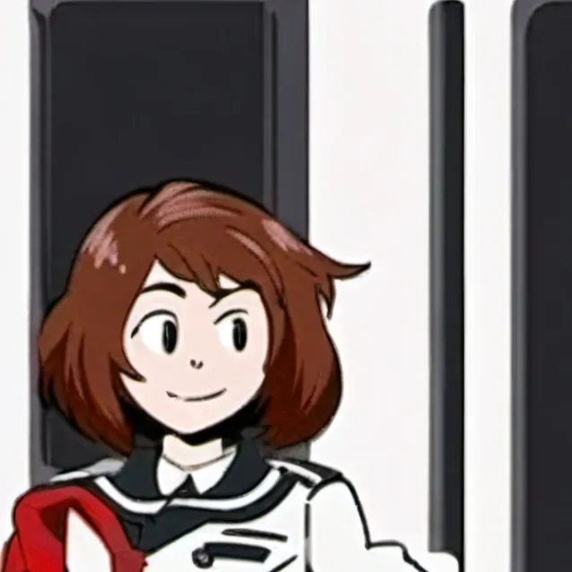 chat with ai character: ochoco uraraka