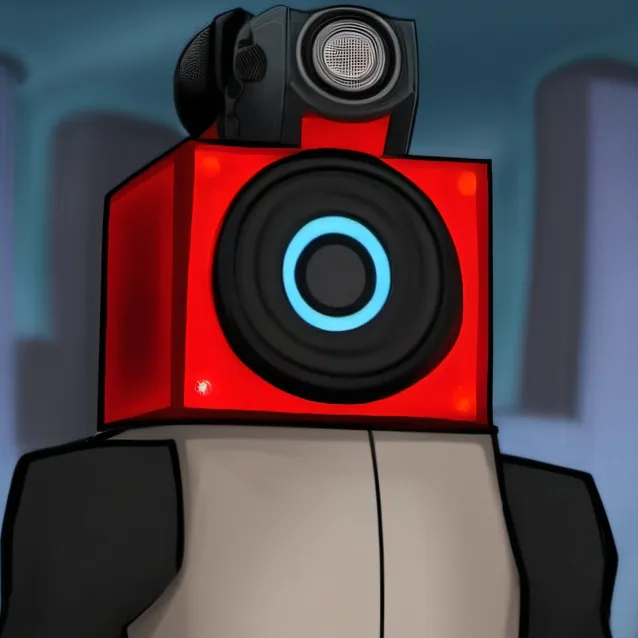 chat with ai character: titan speaker man 
