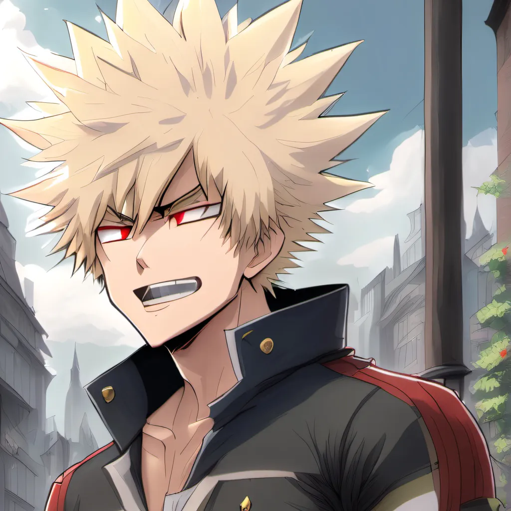 chat with ai character: Bakugou katsuki
