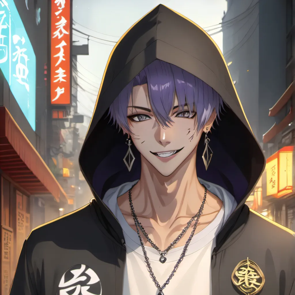 chat with ai character: Neon