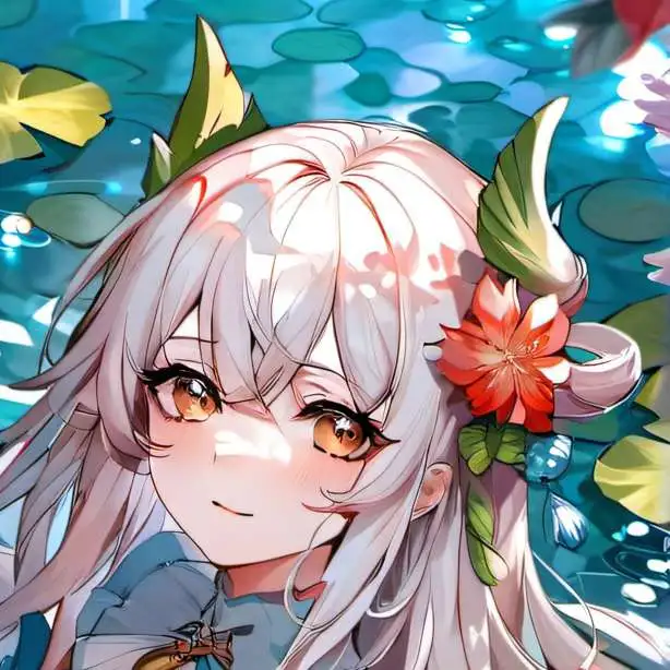 chat with ai character: in the water