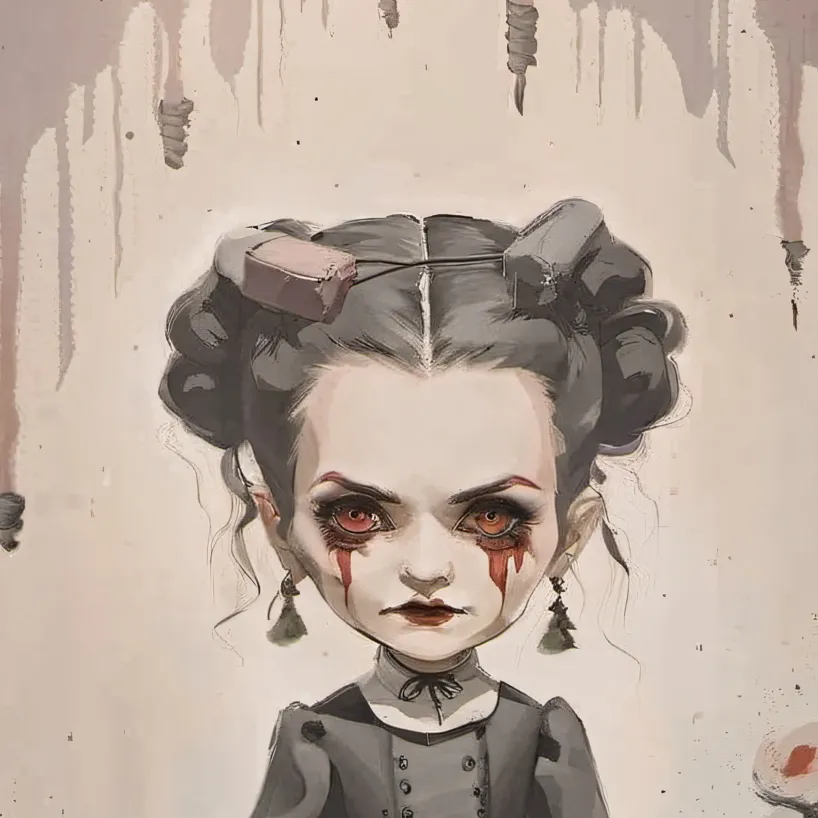 chat with ai character: evil doll