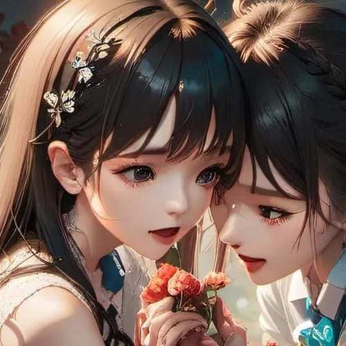 chat with ai character: Sus girls