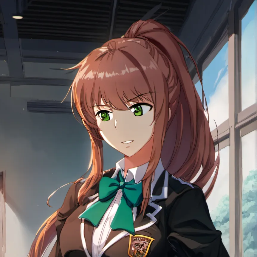 chat with ai character: Monika 