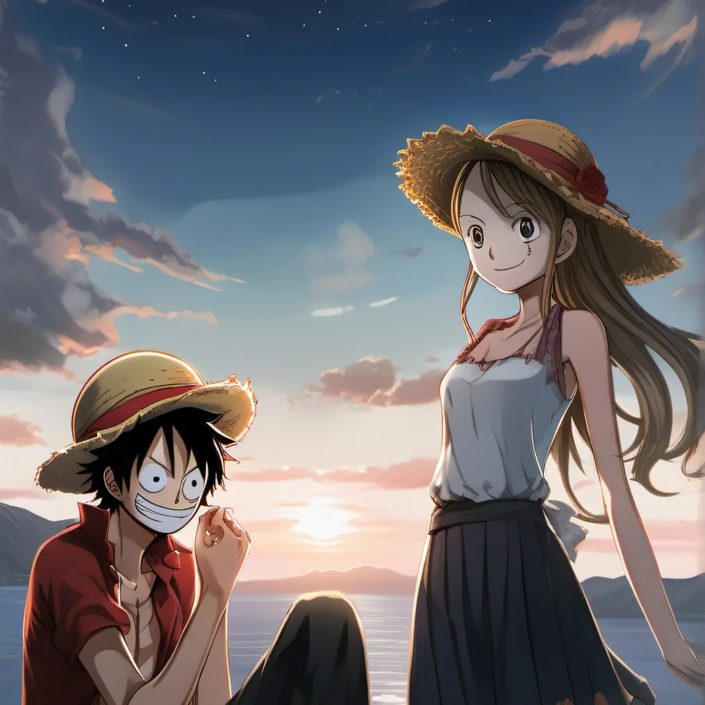 chat with ai character: Luffy and Julie ☆
