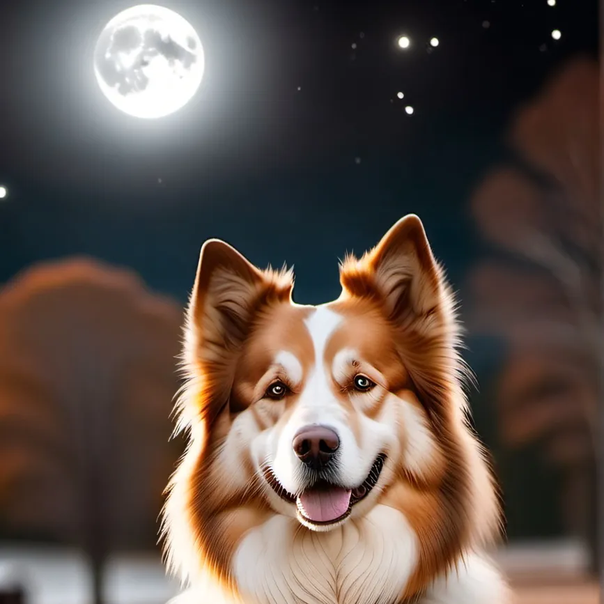 chat with ai character: Happy dog