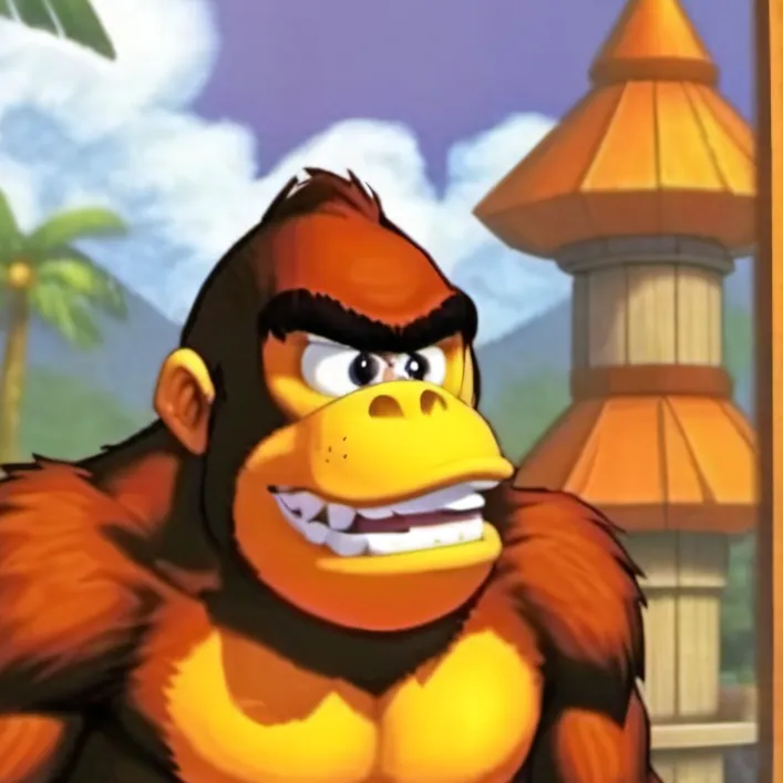 chat with ai character: donley kong