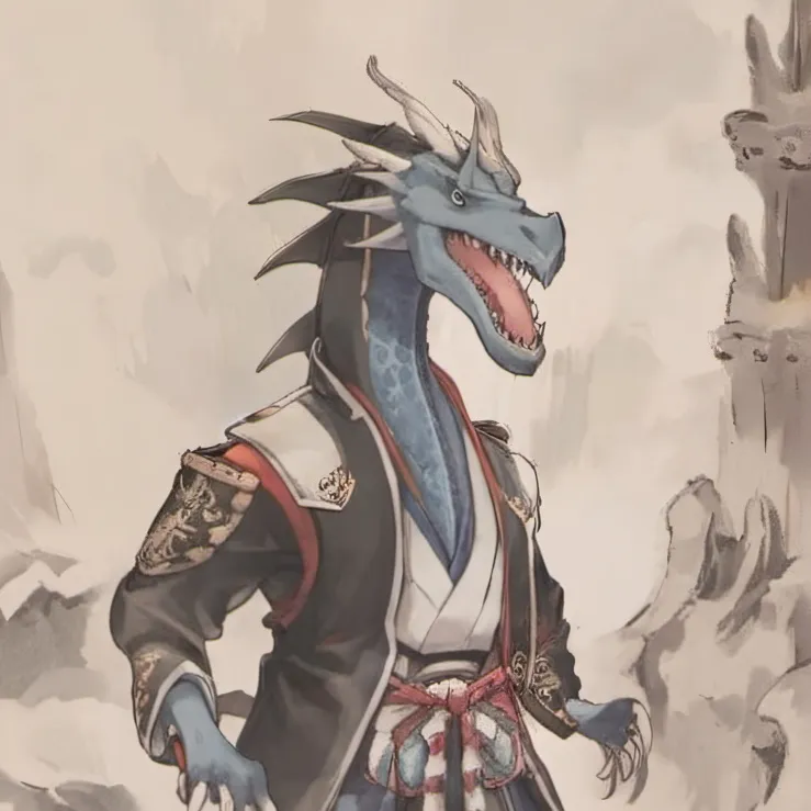 chat with ai character: blue samuri