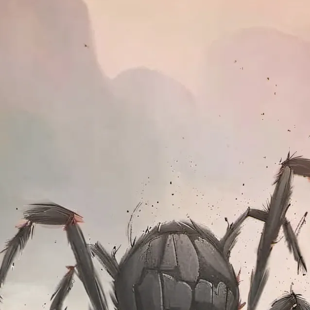 chat with ai character: giant spider